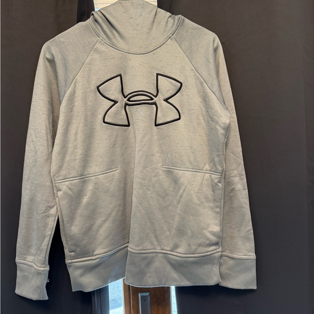 Under Armour Men's Light Gray Hoodie
